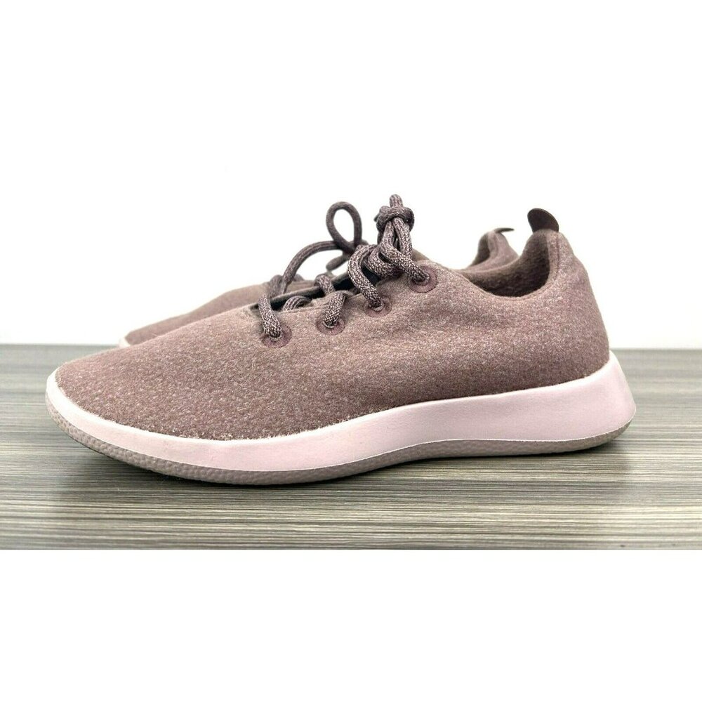 Allbirds Womens Runners Shoes US 9 Merino Wool Cranberry Burgundy Pink UK 6-6.5 - Picture 5 of 11